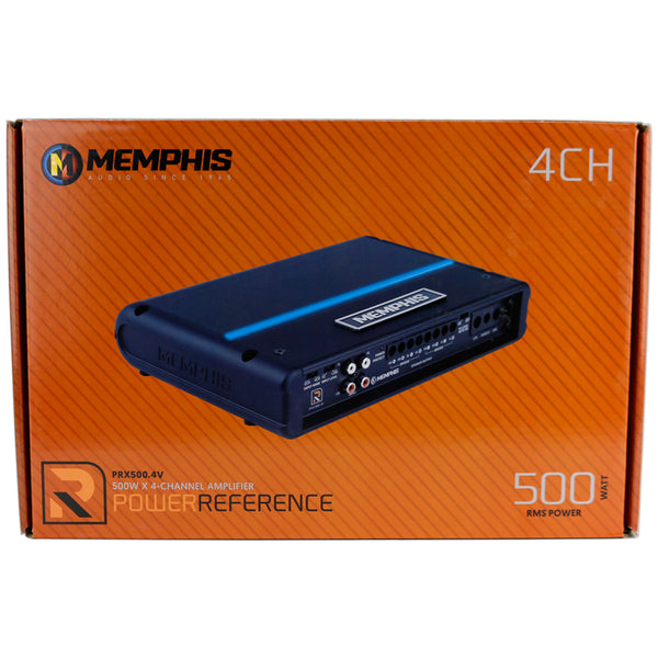 Memphis Audio PRX500.4V Power Reference 500W 4Channel Car Audio