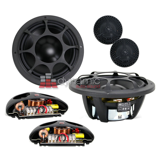 Morel ELATE MW WOOFER 金属フレーム 2個 ISRAEL製 Morel Elate Titanium MW6 Elate Titanium Series 6-1/2
