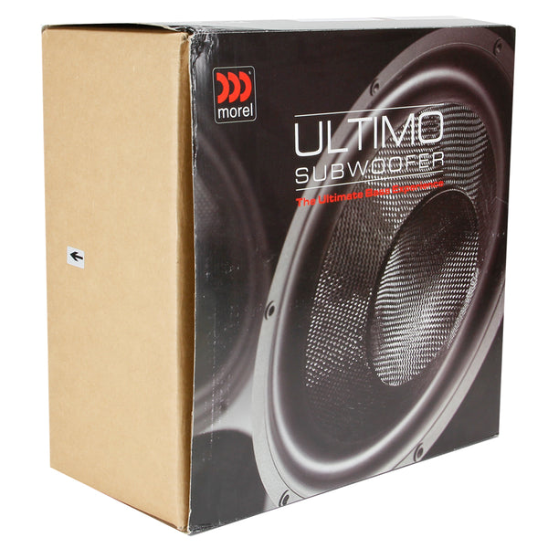 Morel ULTIMO Ti-SC-104 10" Titanium 4-Ohm Car Audio Subwoofer – Dynamic ...