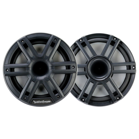 Rockford Fosgate M2-10HB 10" 2-Way Marine Audio Coaxial Horn Speakers w/ RGB LED - Black